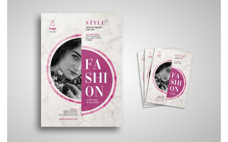 Flyer Fashion Style - Corporate Identity Template
