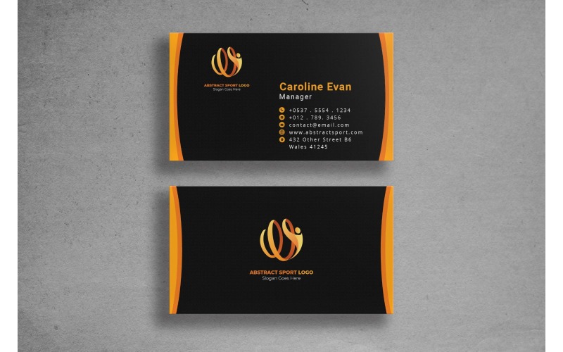Download Фирменный стиль "Business Card Abstract Logo - Corporate Identity Template" / Business Card Abstract Logo - Corporate Identity Template - Фирменный стиль на тему графика adobe illustrator,adobe photoshop,branding,business card,companies,contact,identity,information,marketing,name,print,professional,profile,resume,template