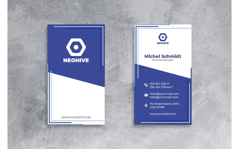 Download Фирменный стиль "Business Card Neohive - Corporate Identity Template" / Business Card Neohive - Corporate Identity Template - Фирменный стиль на тему графика adobe illustrator,adobe photoshop,branding,business card,companies,contact,identity,information,marketing,name,print,professional,profile,resume,template