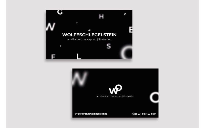 Download Фирменный стиль "Business Card Wolfeschlefelstein - Corporate Identity Template" / Business Card Wolfeschlefelstein - Corporate Identity Template - Фирменный стиль на тему графика adobe illustrator,adobe photoshop,branding,business card,companies,contact,identity,information,marketing,name,print,professional,profile,resume,template