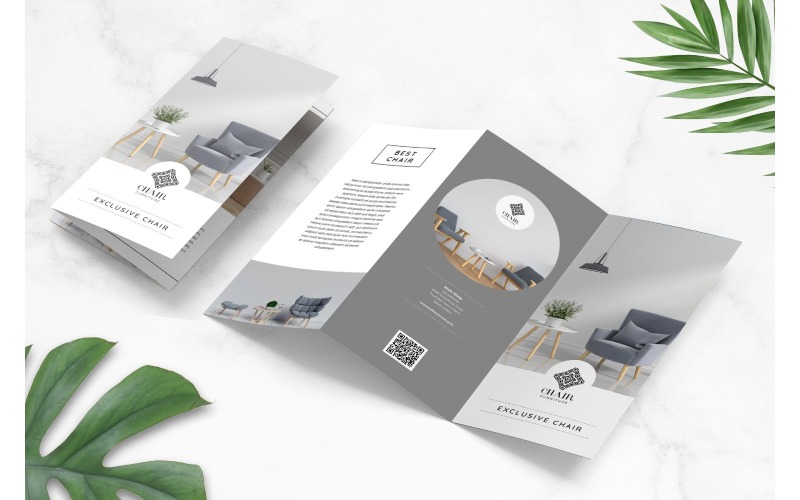 Download Фирменный стиль "Trifold Chair - Corporate Identity Template" / Trifold Chair - Corporate Identity Template - Фирменный стиль на тему графика trifold,brochure,design,adobe illustration,adobe photoshop,business,companies,document,identity,information