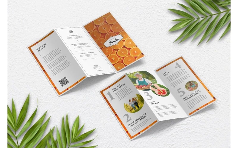 Download Фирменный стиль "Trifold Fruits - Corporate Identity Template" / Trifold Fruits - Corporate Identity Template - Фирменный стиль на тему графика trifold,brochure,design,adobe illustration,adobe photoshop,business,companies,document,identity,information