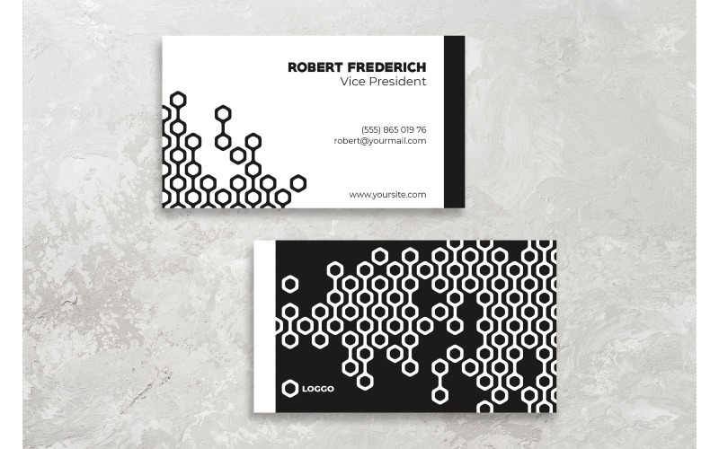 Vizitka Robert Frederich - šablona Corporate Identity