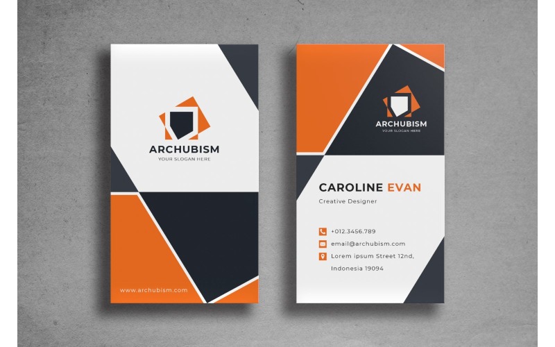 Визитная карточка Archubism - Шаблон фирменного стиля