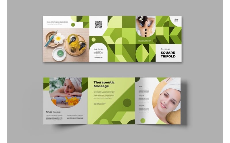 Download Фирменный стиль "Trifold Therapeutic Massage - Corporate Identity Template" / Trifold Therapeutic Massage - Corporate Identity Template - Фирменный стиль на тему графика rifold,brochure,design,adobe illustration,adobe photoshop,business,companies,document,identity,information