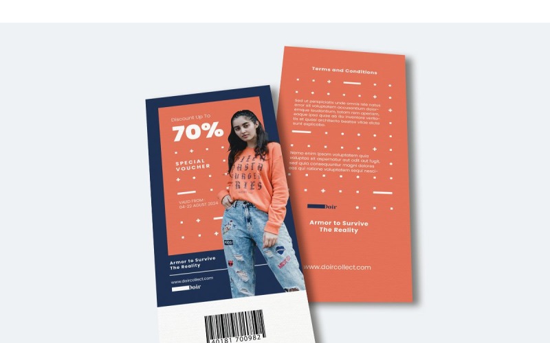 Download Фирменный стиль "Voucher  Doir Collection - Corporate Identity Template" / Voucher  Doir Collection - Corporate Identity Template - Фирменный стиль на тему графика creative,gift,voucher,coupon,discount,promotion,free,pass,ticket,card,price,offer,promo,market,sale