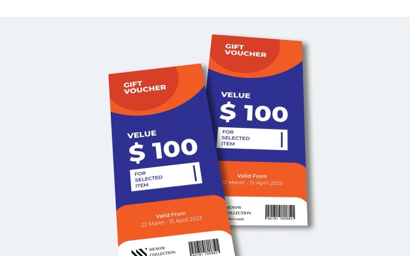 Download Фирменный стиль "Voucher  Menow Collection - Corporate Identity Template" / Voucher  Menow Collection - Corporate Identity Template - Фирменный стиль на тему графика creative,gift,voucher,coupon,discount,promotion,free,pass,ticket,card,price,offer,promo,market,sale