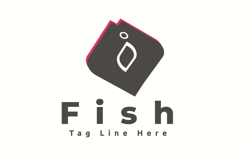 Download Шаблон логотипа "Fish Logo Template" / Fish Logo Template - Шаблон логотипа на тему графика animal,animals,aquarium,blue,carp,farm,fish,fishing,logo,marine,ocean,pet,scale,sea,vector,water