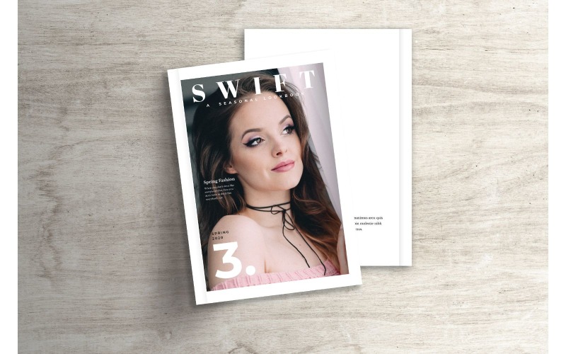 Download Фирменный стиль "Lookbook  Swift - Corporate Identity Template" / Lookbook  Swift - Corporate Identity Template - Фирменный стиль на тему графика fashion,lookbook,moodboard,catalog,clothing,creative,women,booklet,a4,minimalist,modern,portfolio,brochure,editorial,lifestyle