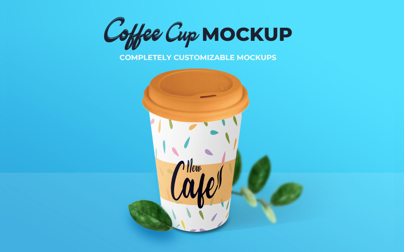 Mockup di prodotto tazza di caffè