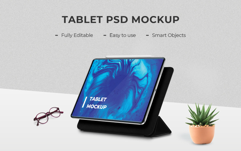 Modello di prodotto per tablet