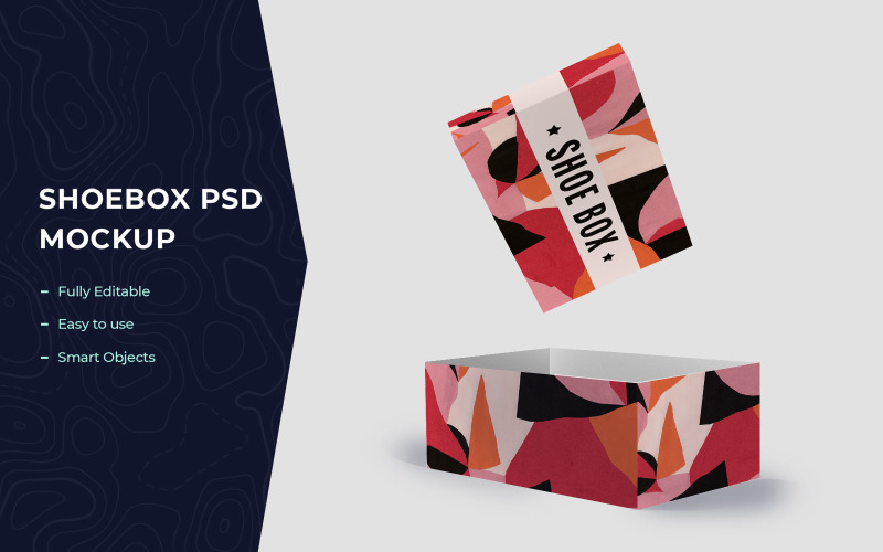 Download Shoe Box Product Mockup 153473 Templatemonster