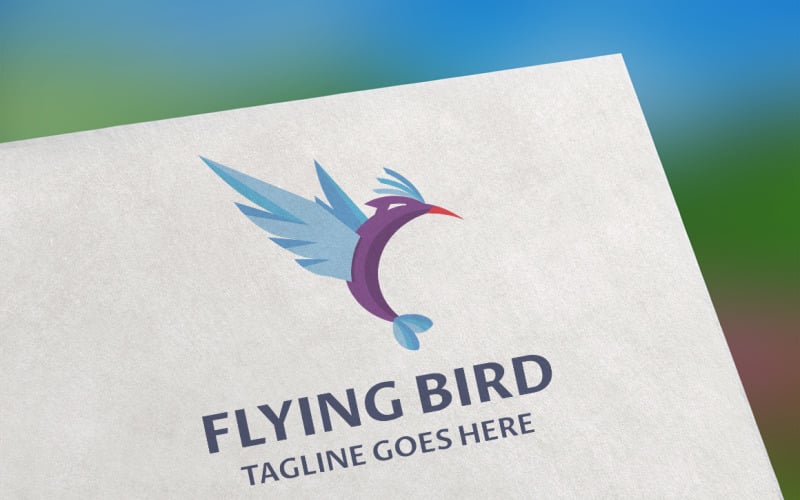Download Шаблон логотипа "Flying Bird Logo Template" / Flying Bird Logo Template - Шаблон логотипа на тему графика air,app,apps,bird,colorful,computer,corporate,creative,fly,hi tech,internet,logo,logo design,mobile,nonprofit,print,professional,simple,tech,technology