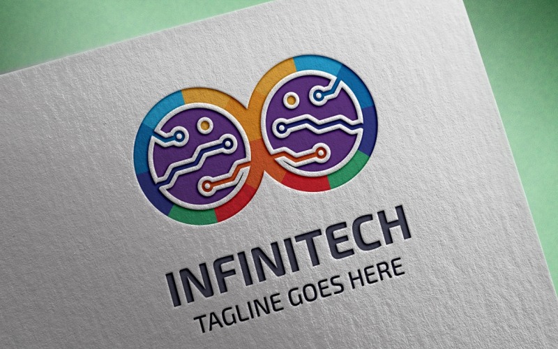 Infinitech Logo Şablonu