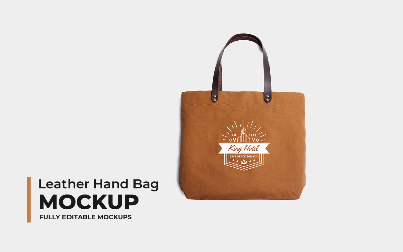Download Мокап для продукта "Leather Hand Bag product mockup" / Leather Hand Bag product mockup - Мокап для продукта на тему графика hand,bag,mockups,mockup,ladies,template,templates,leather