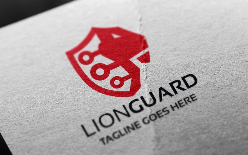 Download Шаблон логотипа "Lion Guard Logo Template" / Lion Guard Logo Template - Шаблон логотипа на тему графика animal,cat,creative,crest,digital,design,guard,king,king lion,lion,lion brand,lion head,lion king,lion logo,logo,mark,pixel,power,secure,security