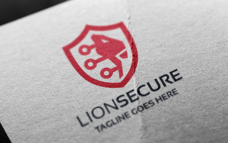Download Шаблон логотипа "Lion Secure Logo Template" / Lion Secure Logo Template - Шаблон логотипа на тему графика animal,cat,creative,crest,digital,design,king,king lion,lion,lion brand,lion head,lion king,lion logo,logo,mark,pixel,power,secure,security,techno