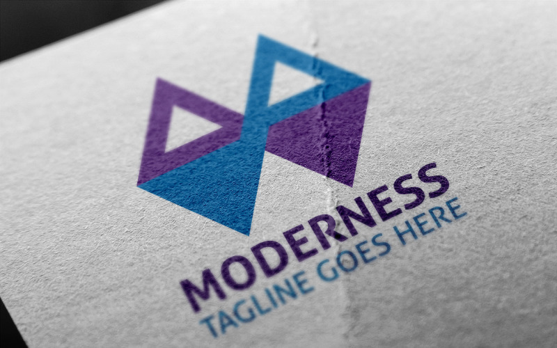 Download Шаблон логотипа "Moderness (Letter M) Logo Template" / Moderness (Letter M) Logo Template - Шаблон логотипа на тему графика agent,apparel,application,beauty,care,community,creative,develop,fashion,flower,forum,group,hotel,letter,logo,media,multimedia,office,real estate,service