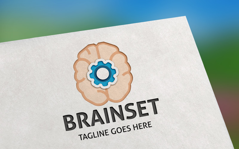 Download Шаблон логотипа "Brainset Logo Template" / Brainset Logo Template - Шаблон логотипа на тему графика brain,brand,code,colorful,creation,creative,digital,firm,human,human brain,idea,identity,innovation,market,modern clean,polygon,programs,smart,software,technology