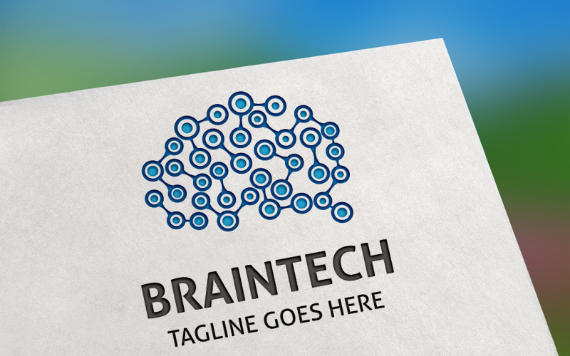 Download Шаблон логотипа "Brainset Logo Template" / Brainset Logo Template - Шаблон логотипа на тему графика brain,brand,code,colorful,creation,creative,digital,firm,human,human brain,idea,identity,innovation,market,modern clean,polygon,programs,smart,software,technology