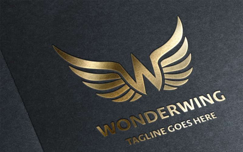 Download Шаблон логотипа "WonderWing (Letter W) Logo Template" / WonderWing (Letter W) Logo Template - Шаблон логотипа на тему графика communication,company,connect,connected,connection,corporate,group,letter w,logo,media,modern,people,person,premium,professional,simple,social,software,talk,template