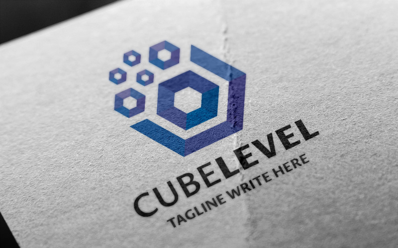 Download Шаблон логотипа "Cube Level Logo Template" / Cube Level Logo Template - Шаблон логотипа на тему графика box,business,c letter,c logo,communication,core,corporate,cube,cubic,cubical,data,digital,hexagon,letter c,logo c,hexagonal,marketing,media,pixel,studio