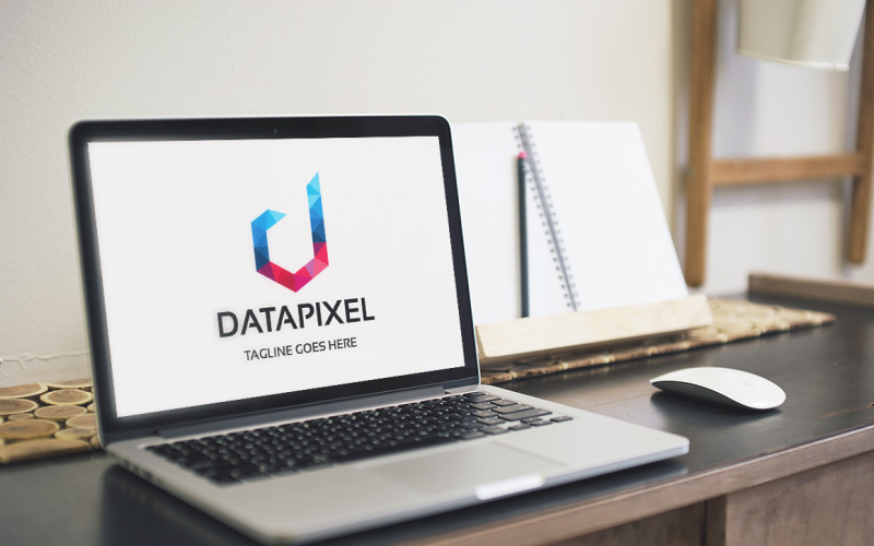 Download Шаблон логотипа "Datapixel (Letter D) Logo Template" / Datapixel (Letter D) Logo Template - Шаблон логотипа на тему графика brand,business,d letter,d logo,data,datas,identity,knowledge,letter d,matrix,media,pixel,software,solutions,studio,symbol,techno,technological,vectors,web