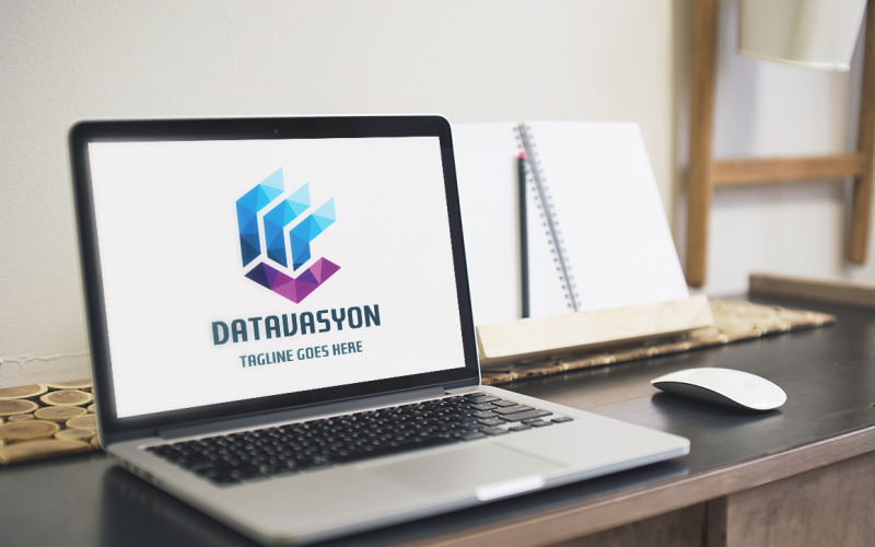 Download Шаблон логотипа "Datavasyon Logo Template" / Datavasyon Logo Template - Шаблон логотипа на тему графика brand,business,data,datas,identity,knowledge,matrix,media,software,solutions,studio,symbol,techno,technological,vectors,web,win,work