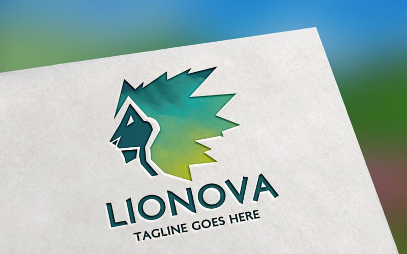 Download Шаблон логотипа "Lionnova Logo Template" / Lionnova Logo Template - Шаблон логотипа на тему графика animal,cat,creative,crest,digital,design,emblem,gear,king,king lion,lion,lion brand,lion head,lion king,lion logo,logo,mark,pixel,power,techno