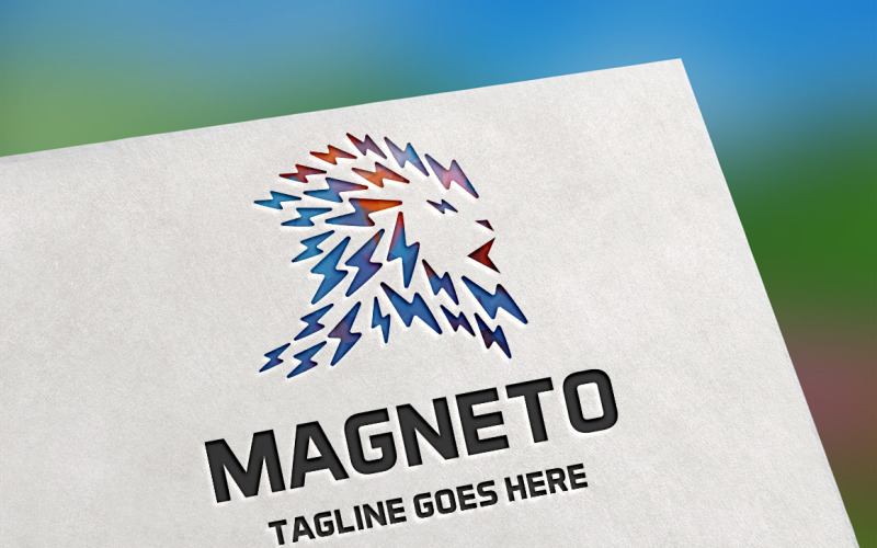 Download Шаблон логотипа "Magneto Lion Logo Template" / Magneto Lion Logo Template - Шаблон логотипа на тему графика animal,cat,creative,crest,digital,design,emblem,gear,king,king lion,lion,lion brand,lion head,lion king,lion logo,logo,mark,pixel,power,techno