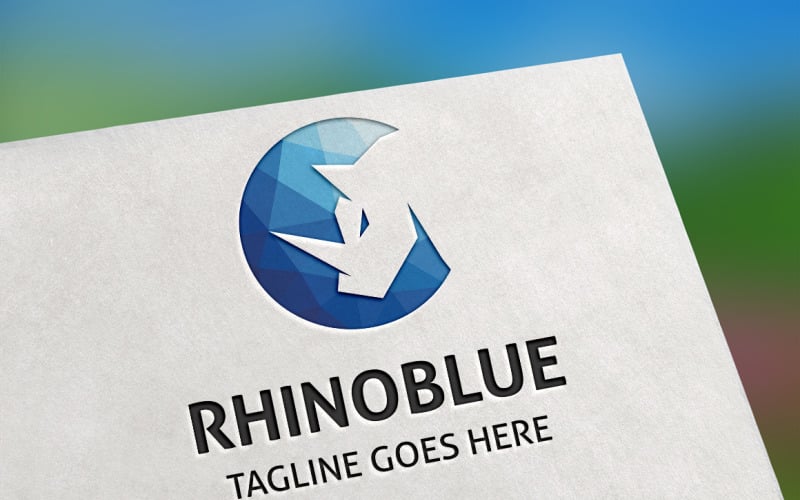 Download Шаблон логотипа "Rhinoblue Logo Template" / Rhinoblue Logo Template - Шаблон логотипа на тему графика animal,blue,creative,crest,digital,design,emblem,gear,king,king rhino,logo,mark,pixel,power,rhino,rhino brand,rhino head,rhino king,rhino logo,techno