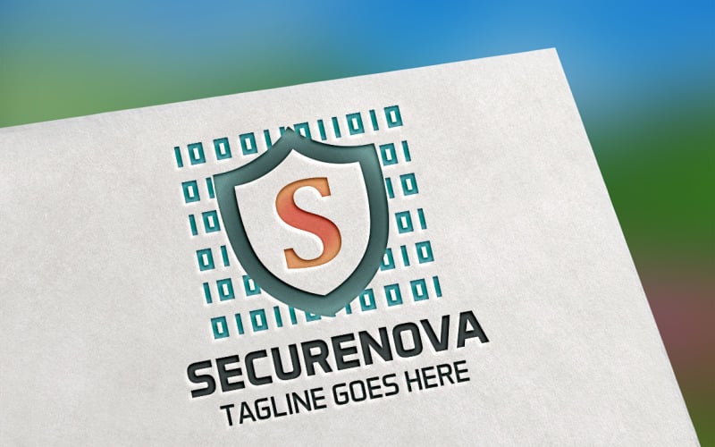 Download Шаблон логотипа "Securenova (Letter S) Logo Template" / Securenova (Letter S) Logo Template - Шаблон логотипа на тему графика antivirus,attractive,business,business logo,castle,corporate,creative logo,finger print,letter s,logo template,logo s,mobile security,object,protection,safe,safe storage,safety,secure,shield,