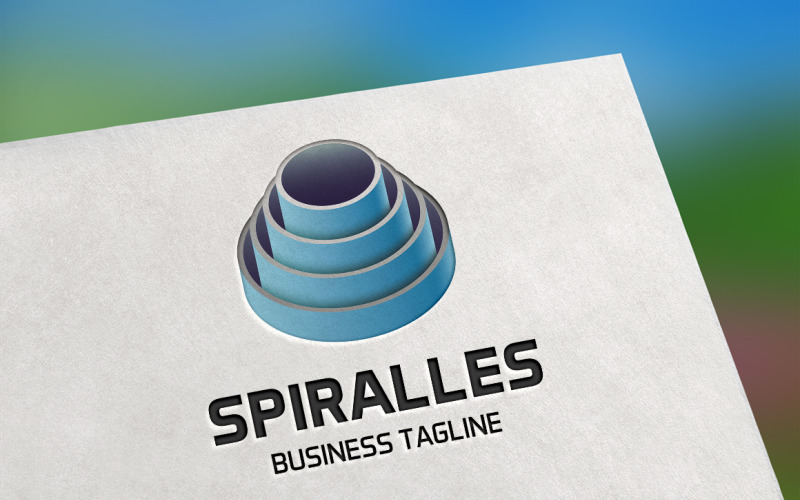 Download Шаблон логотипа "Spiralles Logo Logo Template" / Spiralles Logo Logo Template - Шаблон логотипа на тему графика 3d logo,abstract,agency,brand,business,creative,design,forward,grow,helix,idea,ideas,media,services,social,spiral,studio,upside,vector