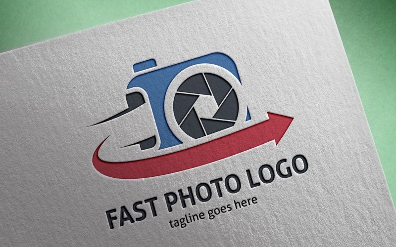 Szybki szablon logo zdjęcie