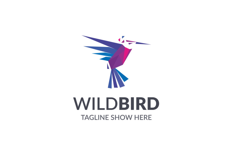 Download Шаблон логотипа "Wild Bird Logo Template" / Wild Bird Logo Template - Шаблон логотипа на тему графика air,app,apps,bird,colorful,computer,corporate,creative,fly,hi tech,internet,logo,logo design,mobile,nonprofit,print,professional,simple,tech,technology