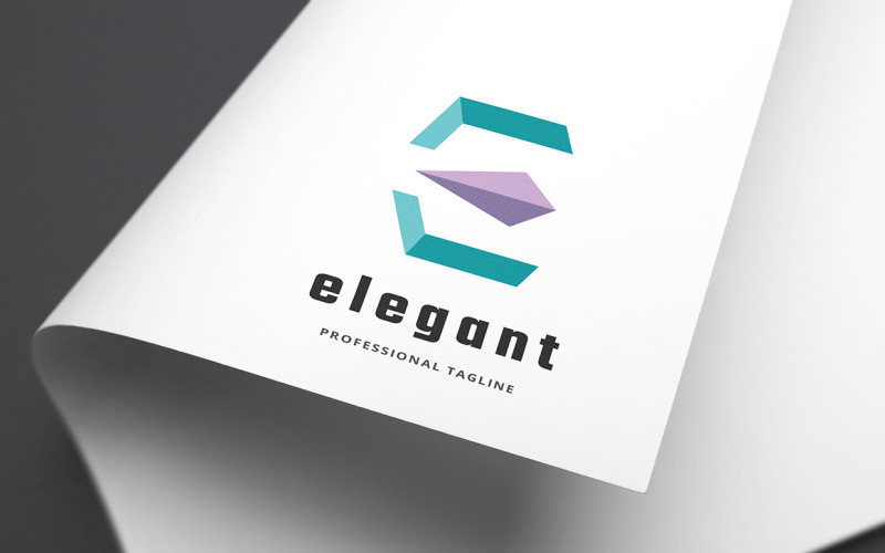 Download Шаблон логотипа "Elegant Letter E Logo Template" / Elegant Letter E Logo Template - Шаблон логотипа на тему графика app,branding,business,creative,cube,design,digital,ecommerce,elevate,graphic,hexa,hexagon,icon,initial,internet,letter,logo,media,modern,professional