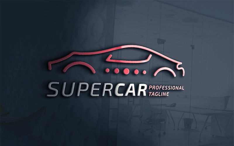 Super Car Logo Template #153875 - TemplateMonster