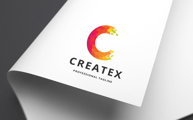 Createx Letter C Logo Template