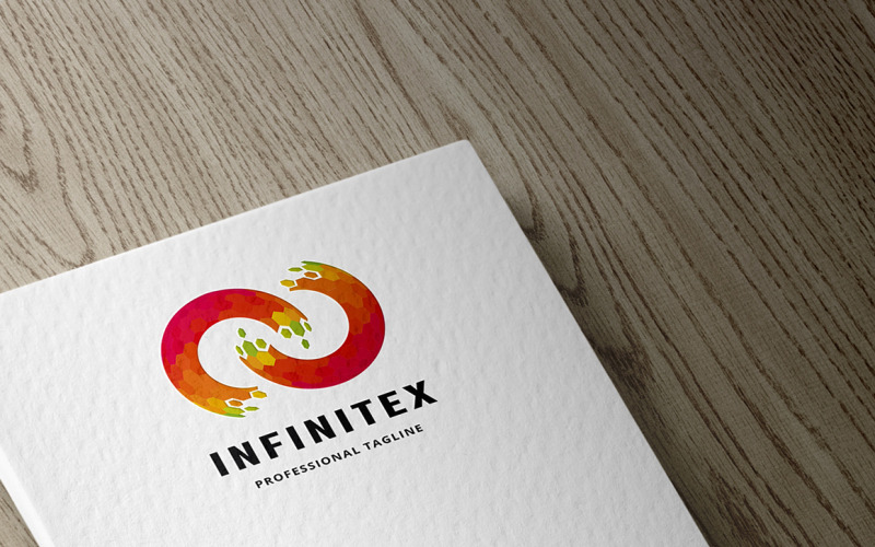 Modello di logo Infinitex