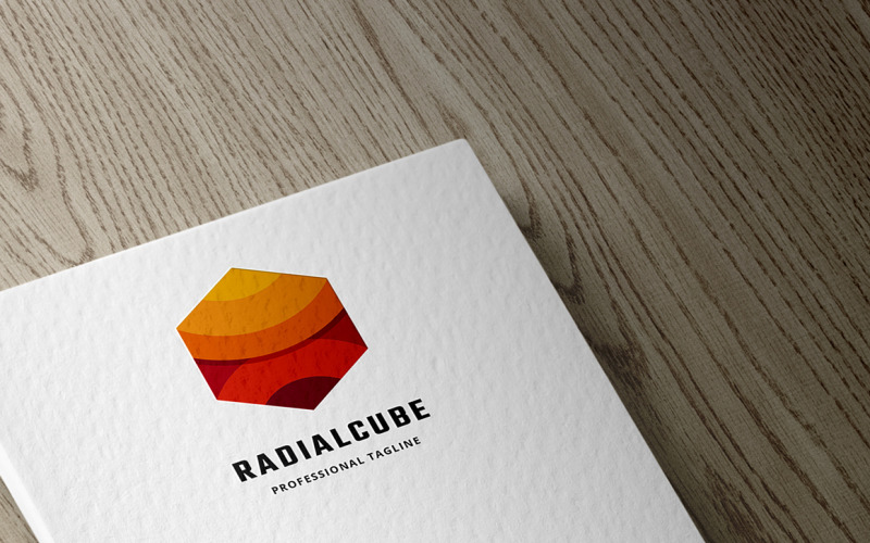 Download Шаблон логотипа "Radial Cube Logo Template" / Radial Cube Logo Template - Шаблон логотипа на тему графика box,cloud,cloud computing,corner,cube,cubic,cubical,data,design,dot,firm,happy,hexa,hexagon,identity,joy,modern,pixel,professional,simple