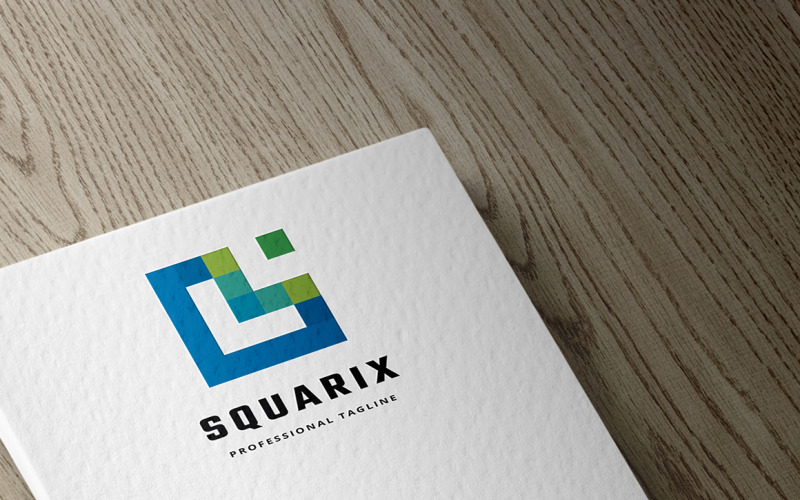 Download Шаблон логотипа "Square Pixel Logo Template" / Square Pixel Logo Template - Шаблон логотипа на тему графика box,business,center,consultant,core,corporate,creative,cube,cubic,cubical,data,development,digital,idea,imagine,immaginative,innovative,inspiration,logo,marketing