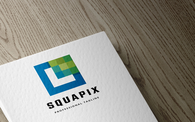 Download Шаблон логотипа "Square Pixel Logo Template" / Square Pixel Logo Template - Шаблон логотипа на тему графика box,business,center,consultant,core,corporate,creative,cube,cubic,cubical,data,development,digital,idea,imagine,immaginative,innovative,inspiration,logo,marketing