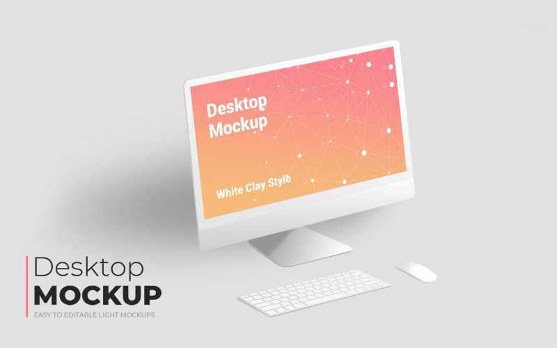 Mockup del prodotto Desktop Mockup