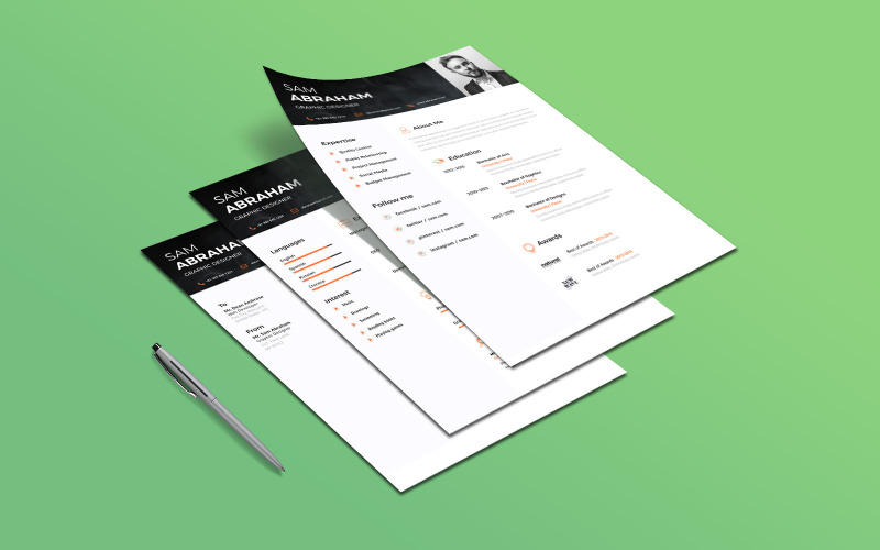 Download Резюме "Professional CV Resume Template" / Professional CV Resume Template - Резюме на тему графика professional,cv,template,templates,corporate,curriculum,vitae,resume,resumes,job,offer,cover,letter,letters,professionals