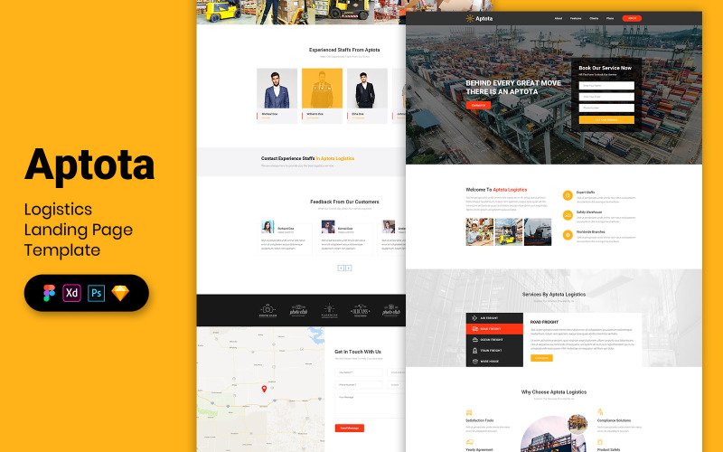 Download UI элементы "Logistics Landing Page Template UI Elements" / Logistics Landing Page Template UI Elements - UI элементы на тему графика landing page,landing,website,web design,agency,studio,digital,uidesign,business,saas,analytics,dashboard,promotion,agent,sales,offer,event,conference,mobile app,restaurant