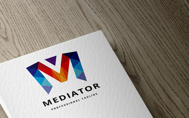 Download Шаблон логотипа "Mediator Letter M Logo Template" / Mediator Letter M Logo Template - Шаблон логотипа на тему графика branding,business,concept,corporate,customizable,design,hexagonal,identity,investment,letter,m letter,management,marketing,media,modern,professional,studio,tech,visual identity,web