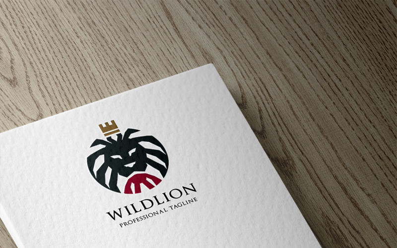 Download Шаблон логотипа "Wild Lion Logo Template" / Wild Lion Logo Template - Шаблон логотипа на тему графика adventures,animal,animals,branding,cat,claws,company,hunter,jungle,king,kingdom,lion,majestic,marketing,media,polygon,professional,royal,royalty,strength