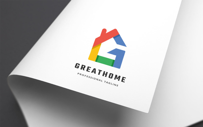 Download Шаблон логотипа "Great Home Letter G Logo Template" / Great Home Letter G Logo Template - Шаблон логотипа на тему графика app,architect,automation,builder,building,construction,fix,home,house,letter g,neighbor,network,planner,professional,real estate,realtor,reno,renovation,renovator,repair