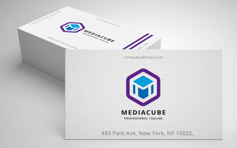 Download Шаблон логотипа "Media Cube Letter M Logo Template" / Media Cube Letter M Logo Template - Шаблон логотипа на тему графика agency,brand,branding,business,clean,company,corporate,cube,cubic,cubical,entertainment,firm,group,hexa,hexagon,identity,letter m,media,modern,movie