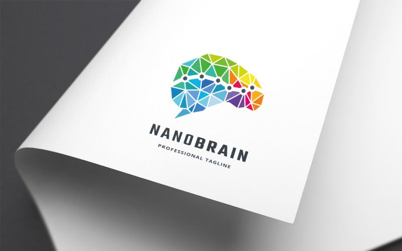 Download Шаблон логотипа "Nano Brain Logo Template" / Nano Brain Logo Template - Шаблон логотипа на тему графика brain,brainstorm,brand,branding,bright,business,concept,cortex,creative,creativity,dots,engineer,entertainment,gear,genius,idea,ingenious,inventive,knowledge,media